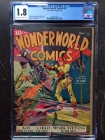 Wonderworld Comics #9 CGC 1.8 cr/ow