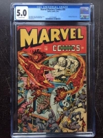 Marvel Mystery Comics #58 CGC 5.0 ow