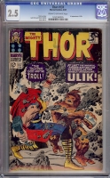 Thor #137 CGC 2.5 cr/ow