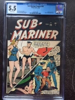 Sub-Mariner Comics #26 CGC 5.5 ow