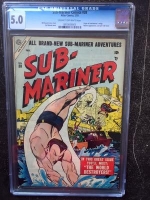 Sub-Mariner Comics #38 CGC 5.0 cr/ow