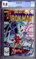 Iron Man #176 CGC 9.8 w