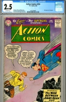 Action Comics #253 CGC 2.5 ow