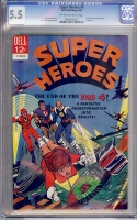 Super Heroes #4 CGC 5.5 ow/w