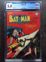 Batman #42 CGC 5.0 ow