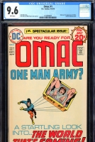 Omac #1 CGC 9.6 w