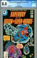 Superboy and the Legion of Super-Heroes #254 CGC 8.0 ow/w