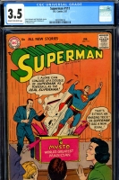 Superman #111 CGC 3.5 cr/ow