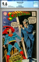 Superman #209 CGC 9.6 ow/w Rocky Mountain