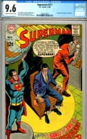 Superman #211 CGC 9.6 cr/ow