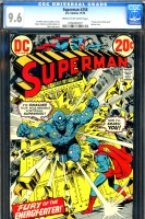 Superman #258 CGC 9.6 cr/ow