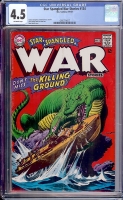 Star Spangled War Stories #134 CGC 4.5 ow