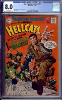Our Fighting Forces #112 CGC 8.0 ow
