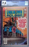 Unknown Soldier #233 CGC 7.5 w