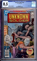 Unknown Soldier #247 CGC 8.5 w