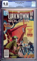 Unknown Soldier #257 CGC 9.0 ow/w