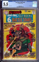 Our Army at War #190 CGC 5.5 cr/ow