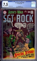 Our Army at War #205 CGC 7.5 ow/w