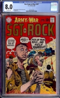 Our Army at War #207 CGC 8.0 ow