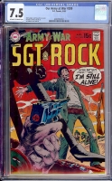 Our Army at War #209 CGC 7.5 ow/w