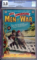 All-American Men of War #6 CGC 3.0 cr/ow