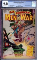 All-American Men of War #13 CGC 2.0 ow