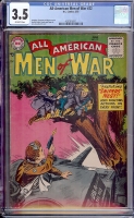 All-American Men of War #22 CGC 3.5 ow