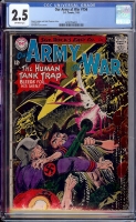 Our Army at War #156 CGC 2.5 ow