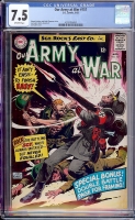 Our Army at War #157 CGC 7.5 ow