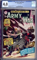 Our Army at War #157 CGC 4.0 ow