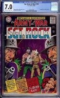 Our Army at War #159 CGC 7.0 ow/w