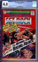 Our Army at War #162 CGC 4.0 ow/w