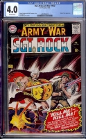 Our Army at War #163 CGC 4.0 ow