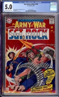 Our Army at War #166 CGC 5.0 ow/w