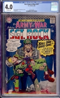 Our Army at War #167 CGC 4.0 ow