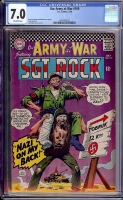 Our Army at War #169 CGC 7.0 ow