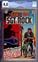 Our Army at War #170 CGC 4.0 ow