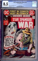 Star Spangled War Stories #164 CGC 8.5 cr/ow
