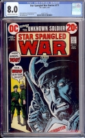 Star Spangled War Stories #171 CGC 8.0 cr/ow