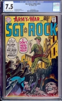 Our Army at War #214 CGC 7.5 ow/w