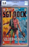 Our Army at War #220 CGC 3.0 cr/ow