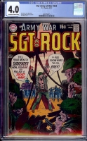 Our Army at War #222 CGC 4.0 cr/ow