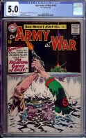 Our Army at War #146 CGC 5.0 ow