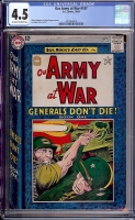 Our Army at War #147 CGC 4.5 ow/w