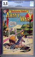 Our Army at War #149 CGC 3.5 ow