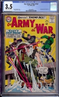 Our Army at War #153 CGC 3.5 cr/ow