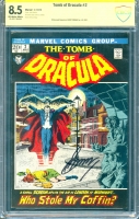 Tomb of Dracula #2 CBCS 8.5 ow/w CBCS Verified Signature Program