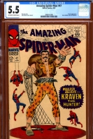 Amazing Spider-Man #47 CGC 5.5 ow/w