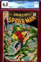 Amazing Spider-Man #71 CGC 6.5 ow