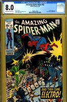 Amazing Spider-Man #82 CGC 8.0 ow/w